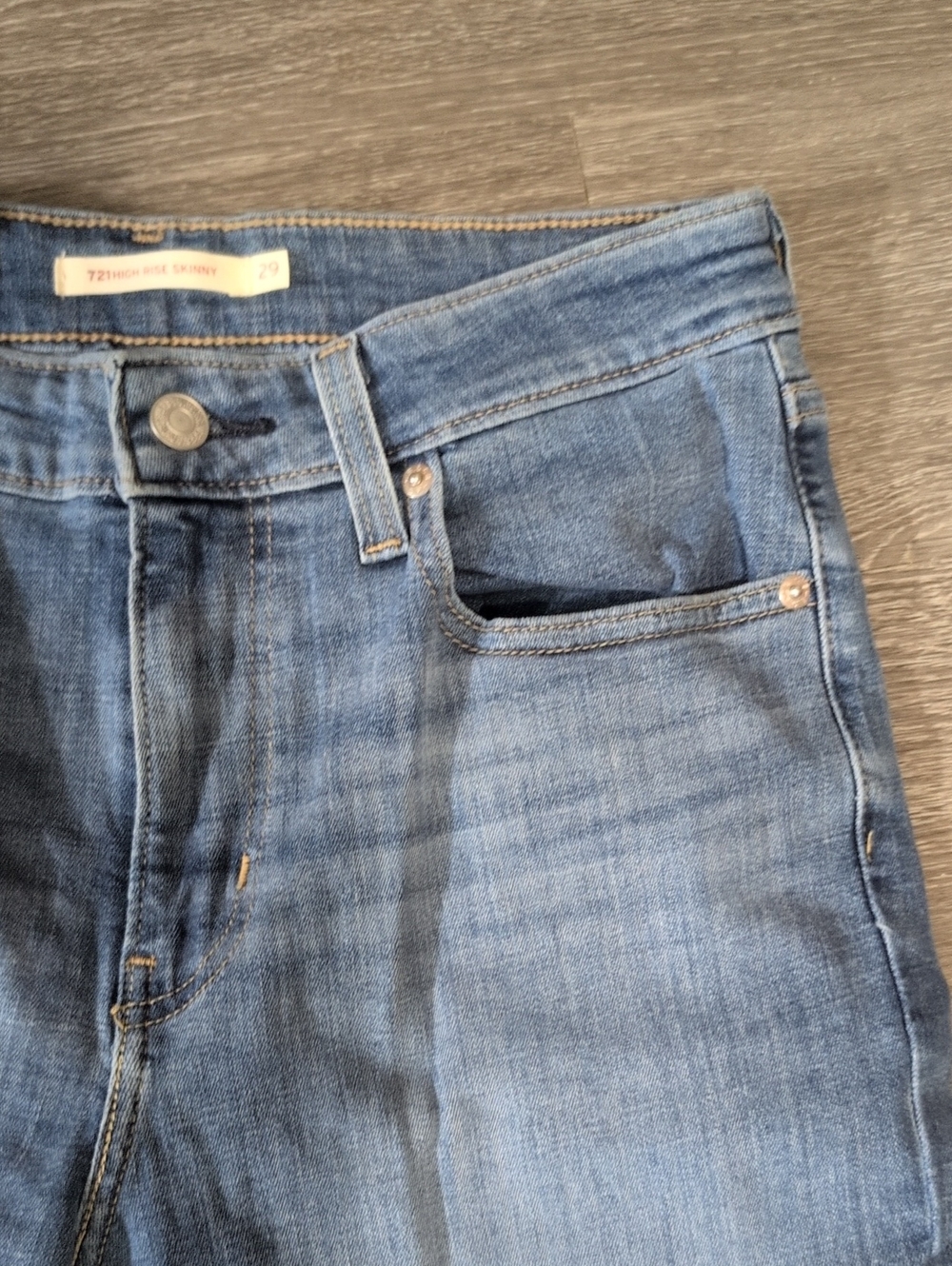 Women's High Rise Jeans - Picture 3 of 15